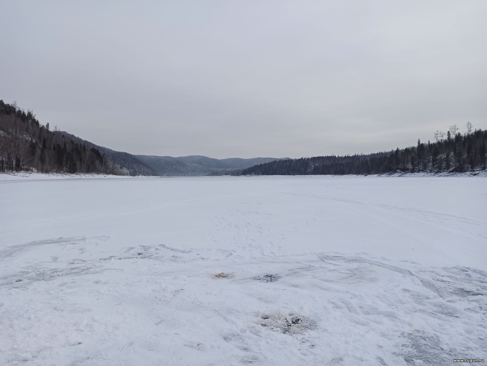 Бахта Красноярское водохранилище